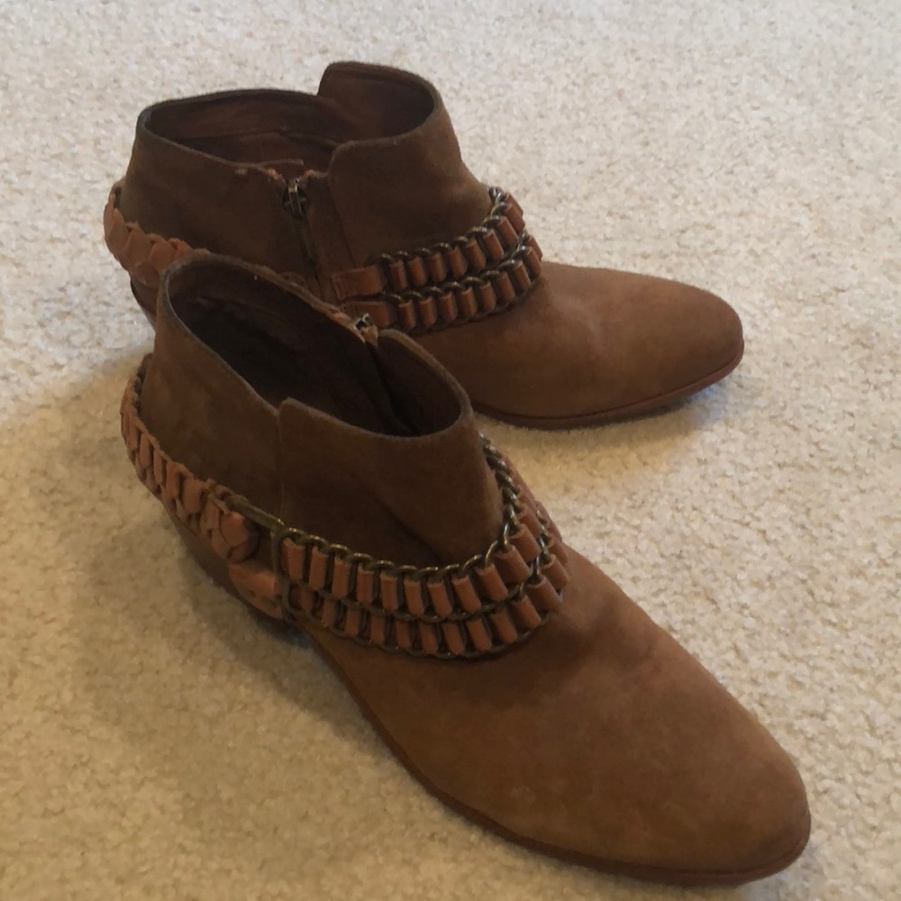 Sam Edelman suede booties